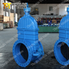 BS5163 Pn10/Pn16 Knife Gate Valve with Worm bevel Gearbox