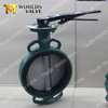 Wras EPDM Seat Handle Worm Gear Wafer Type Butterfly Valves