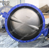 U Section Double Flanged Butterfly Valve with Stainless Steel Disc