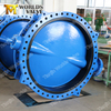  Butterfly Valve with Painting Disc Pinless U-Section Double Flanged