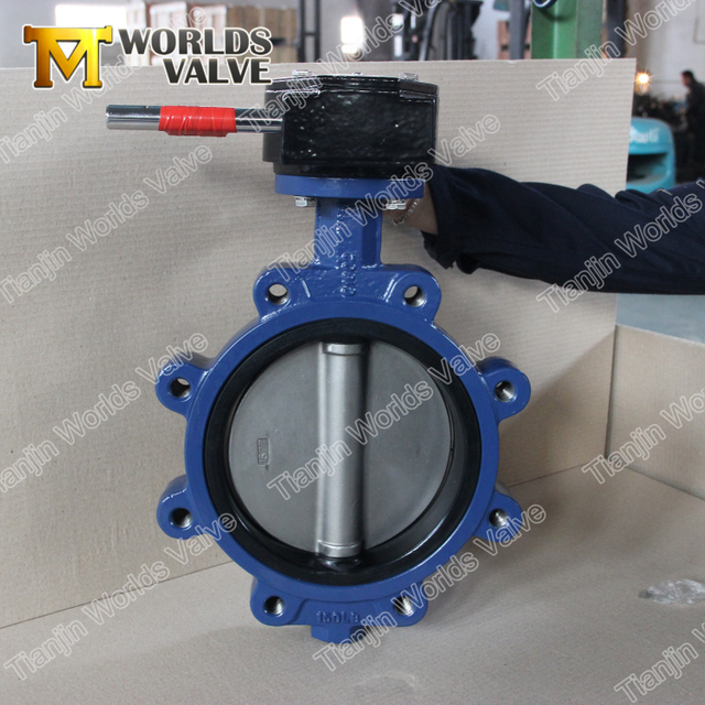 Viton/FKM/FPM Rubber Seat Butterfly Valve for Water