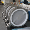 SS Butterfly Valve with PTFE lined & PFA Coated Disc by China PTFE Butterfly Valve Supplier-Tianjin Worlds Valve Co.,Ltd.