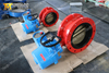 EN593 API609 Double Flange Butterfly Valve with Electric Actuator