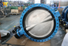  U-Section double flanged Butterfly valve U-Section with Pneumatic actuator