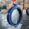 U Section Double Flange Type Butterfly Valve API/ANSI/DIN/JIS/ASME