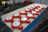 Polished Disc wafer PTFE Butterfly Valve 