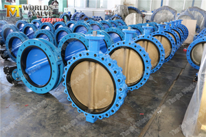 Thread End Connection Lug Type Butterfly Valve with Aluminium Bronze Disc