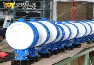 What is PTFE lined butterfly valve?