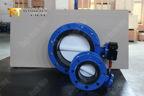 Butterfly Valve Manufacturers - Resilient Seated Double Flanged Butterfly Valve