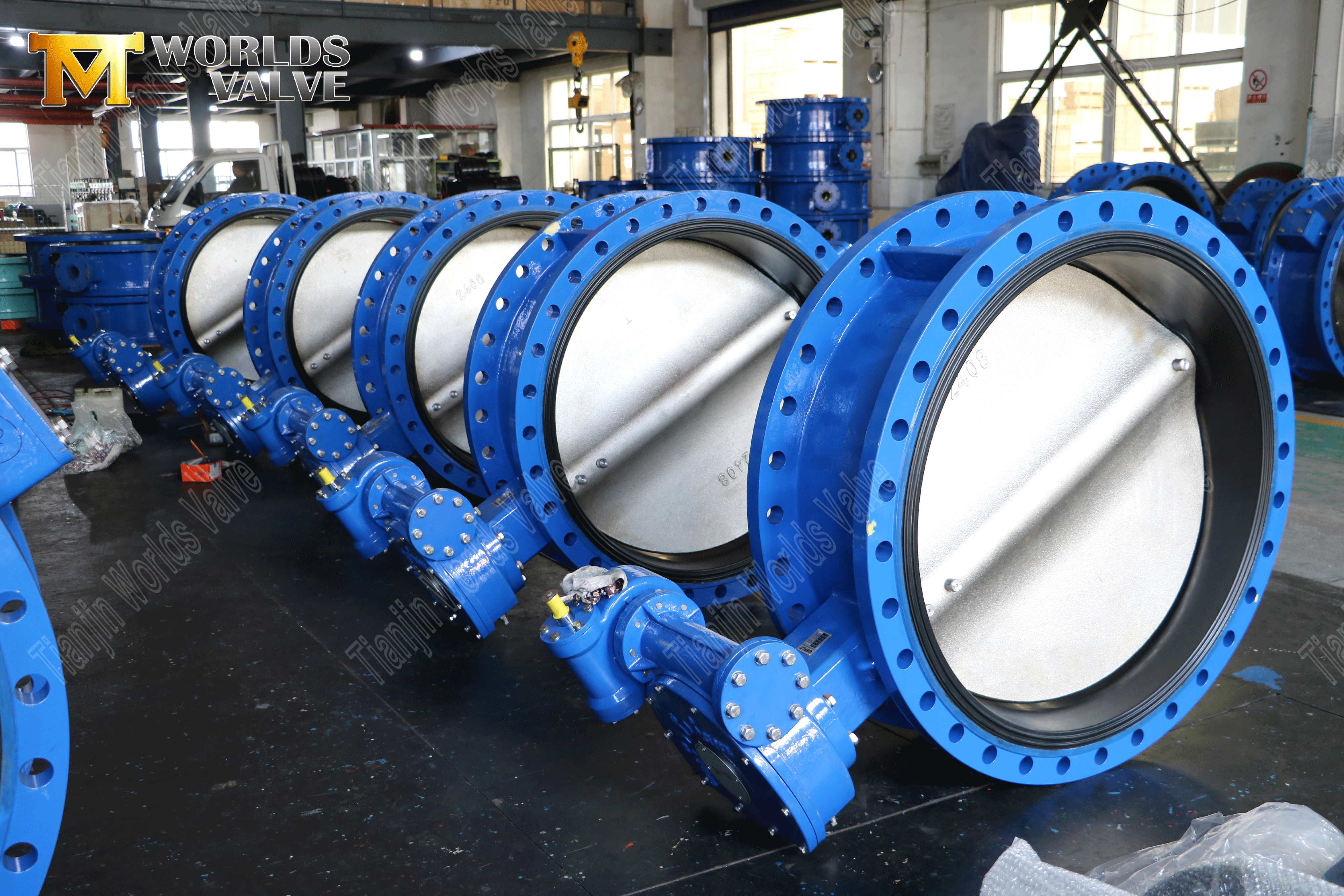 Double Flanged Butterfly Valve with Full SS Body & Disc-2 (3)