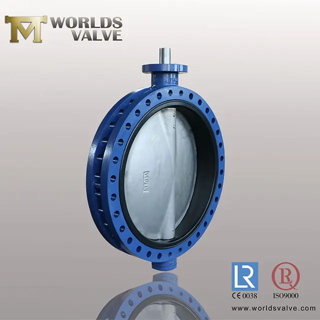 What is the function of a butterfly valve?