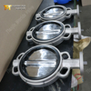 wafer butterfly valve polishing disc & hard back rubber seat offered by China Valve Supplier-Tianjin Worlds Valve Co., Ltd.