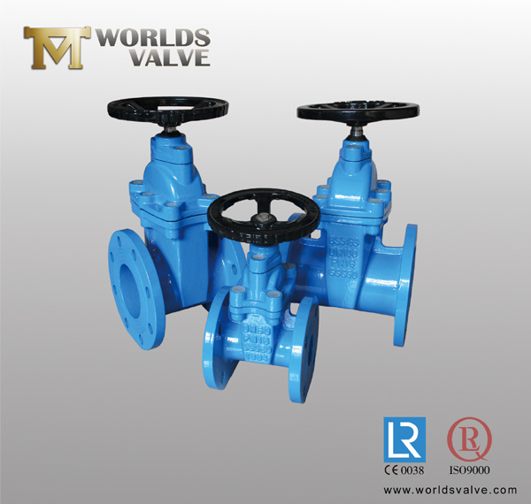 BS5163 Resilient Rubber Gate Valve with Hand Wheel