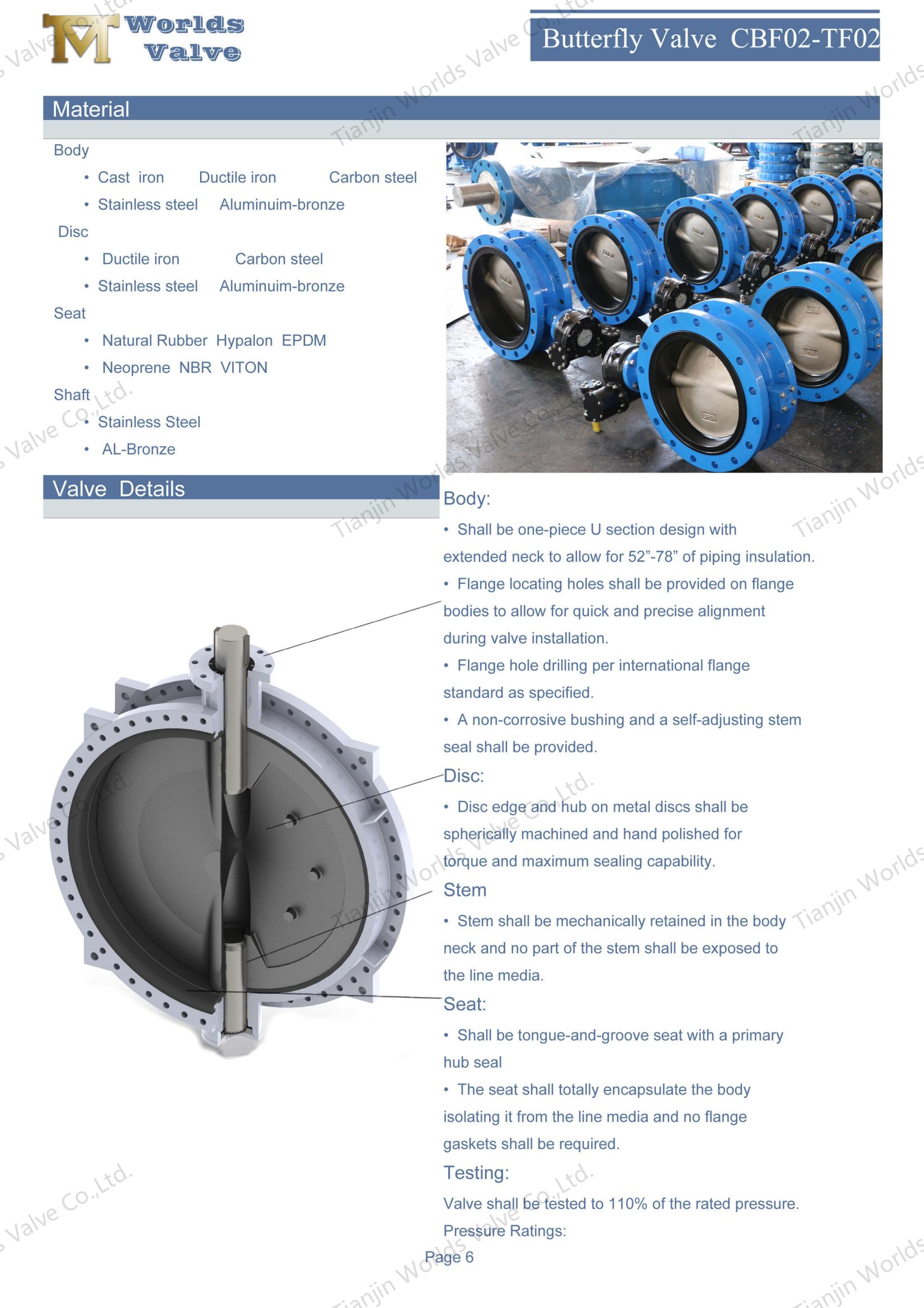 valve details and materials-CBF02-TF02