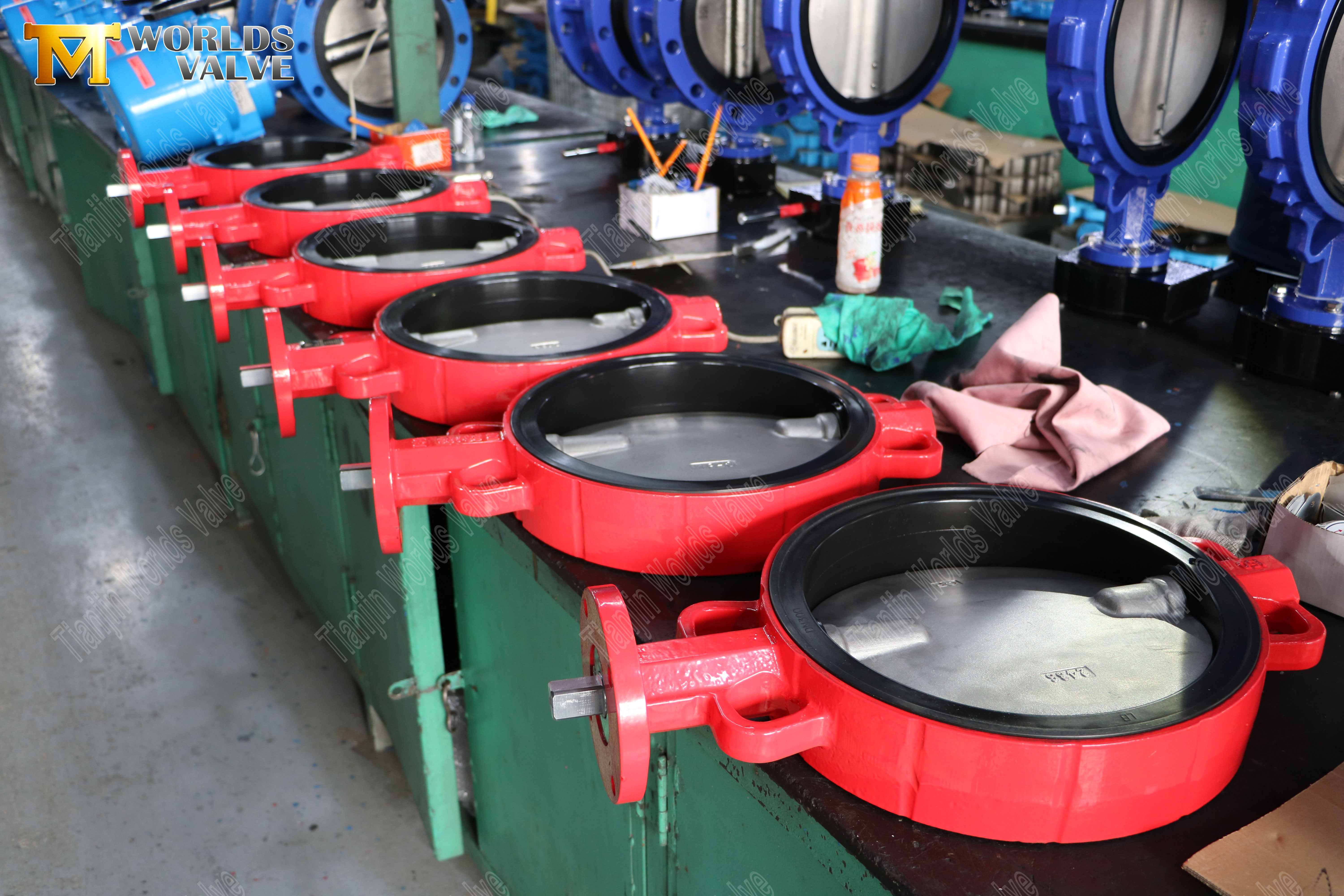 EPDM Seat Wafer Butterfly Valve with Stainless Steel Disc (8)