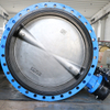 AWWA C504 Double Flanges Butterfly Valve with EPDM NBR VITON rubber liner