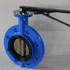 Concentric Single Flange Butterfly Valve with Rubber Soft Seat Face-to-face EN 558 Series 16,ISO 5752 Series 16