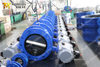 Pneumatic actuators U-Pattern Series13 Double Flanged Butterfly valve 