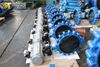 Halar coated disc concentric lugged type butterfly valves seawater 