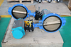 Butterfly Valve With On-off Modulating Pneumatic Actuator 