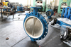 DN600 Wafer Type Butterfly Valve with PTFE Liner