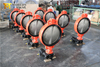 Wafer Type Butterfly Valve with PN6 PN10 PN16 PN25 CL125 Cl150 AS TableD Table E Flanges Connection