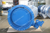 Double Eccentric Flanged Butterfly Valve with Akzonobel Epoxy Body & Disc