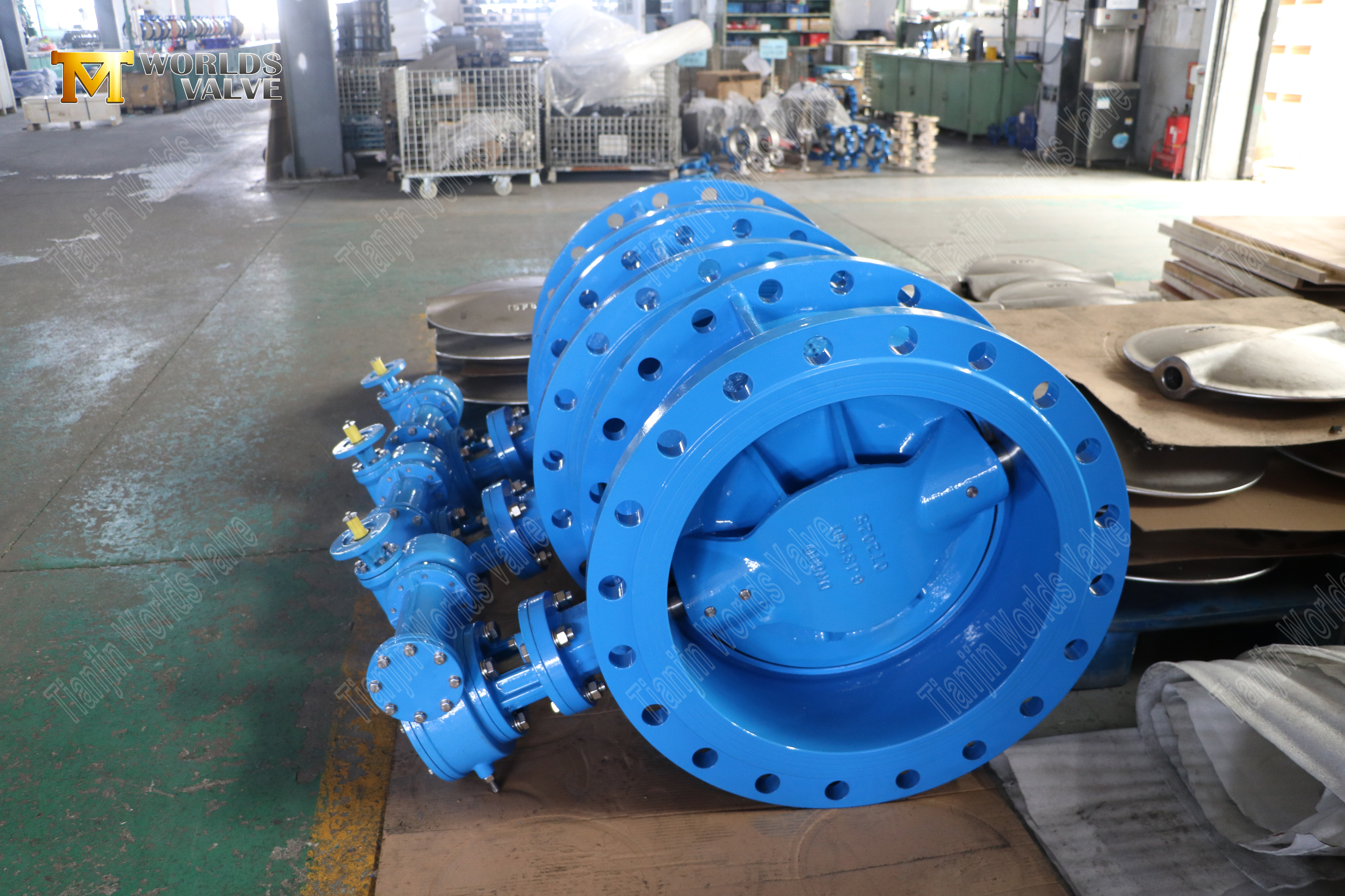 AWWA-C504-Ductile-Iron-Double-offset-Butterfly-Valve--OEM-Valve-Supplier