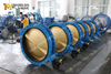 Double Flanged U Type Butterfly Valves API609 Class150 150lb 