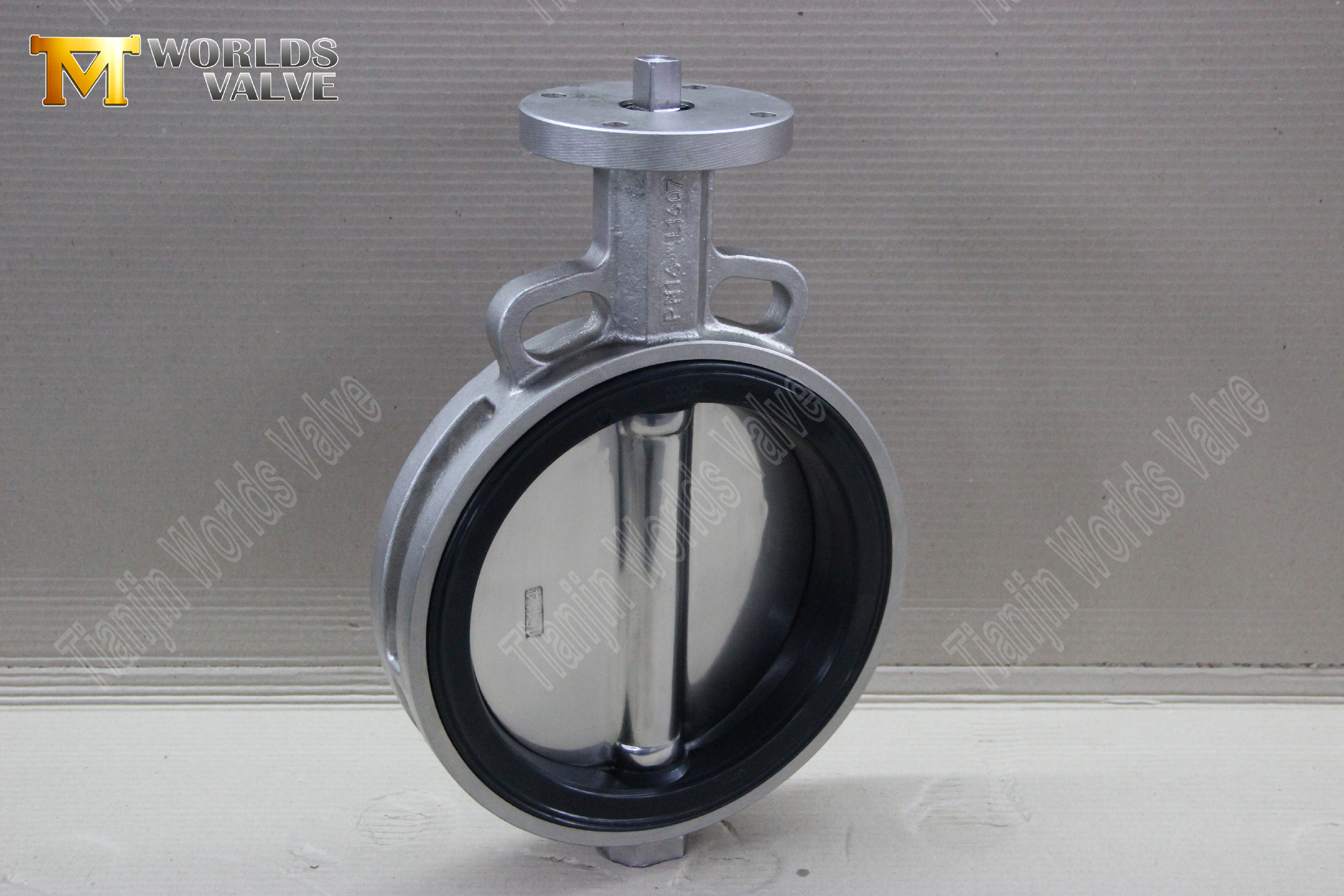 wafer type butterfly valve with Stainless Steel valve body & disc-2 (2)