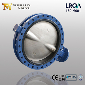 U-Shape Butterfly Valve with CF8M Disc & Replaceable EPDM Seat | High-Efficiency Flow Control Solution
