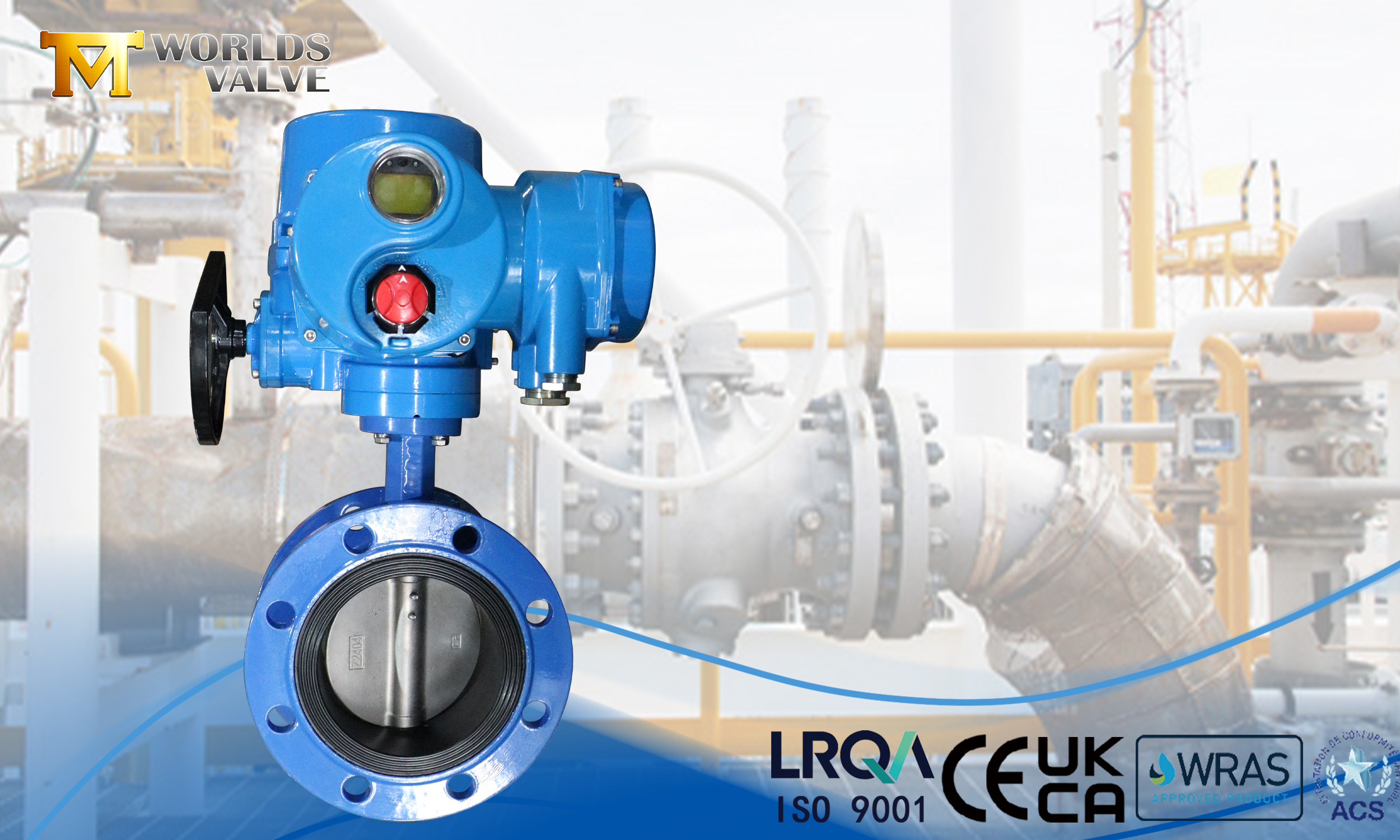 Electric Actuator Double Flanged Butterfly Valve：Automated Flow Control for Modern Industrial Systems