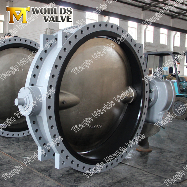 DN1500 60 Inches 60" Awwa C504 Double Flanged Butterfly Valves