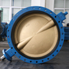 Concentric U Section U Type Double Flange Butterfly Valve with Cartrige Rubber Hard Back Seat,API609 Class 150 PN10 PN16 10k Table D Table E