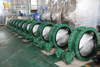 AWWA C504 Double Flanges Butterfly Valve with Rubber Liner