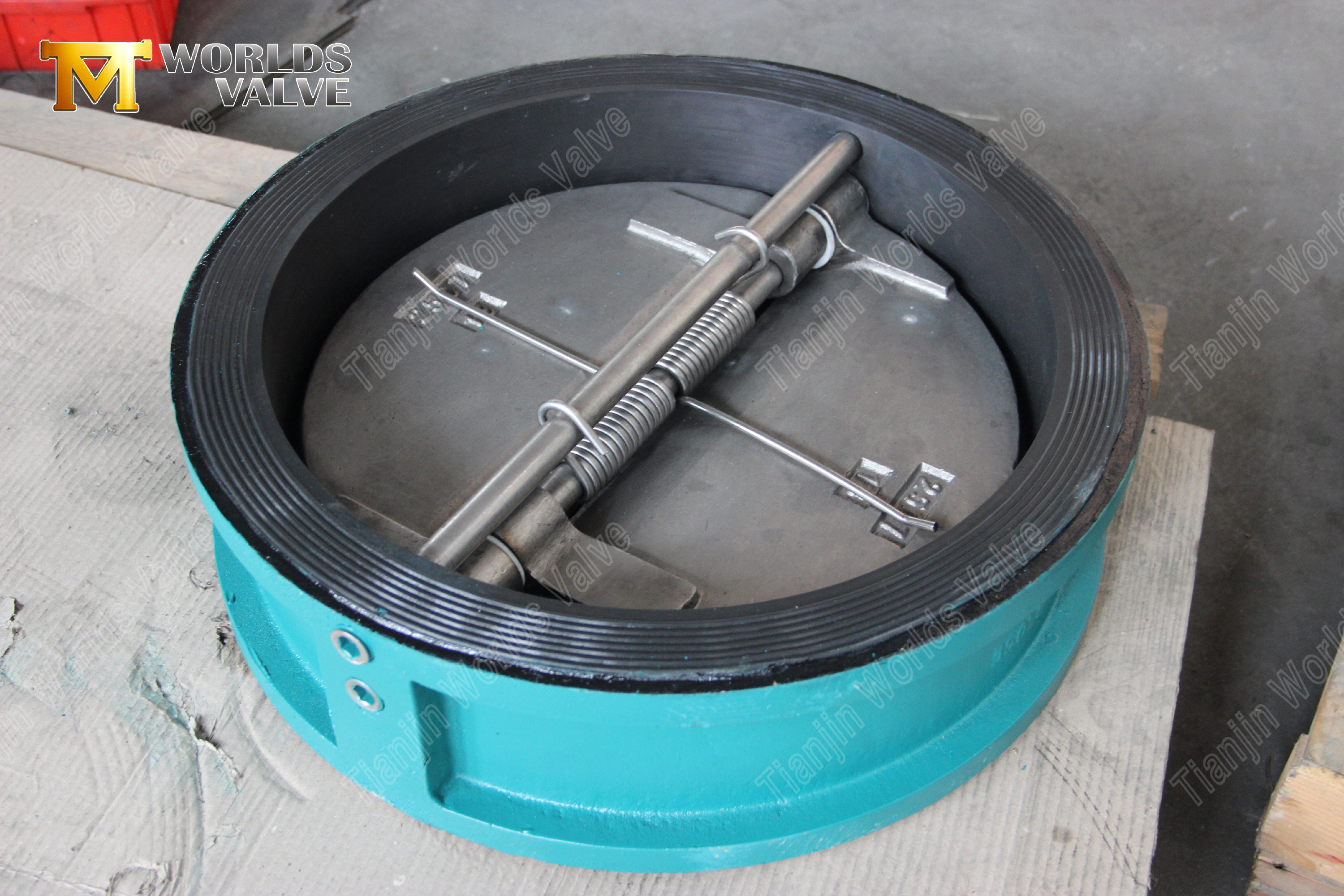 Aluminum Bronze Disc Dual Plate Wafer Check Valve (6)