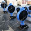 Center Liner Butterfly Valve with Rubber Coated Disc