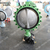 Tapped Threaded hole Lugged Butterfly valve with Lever Gear Operator