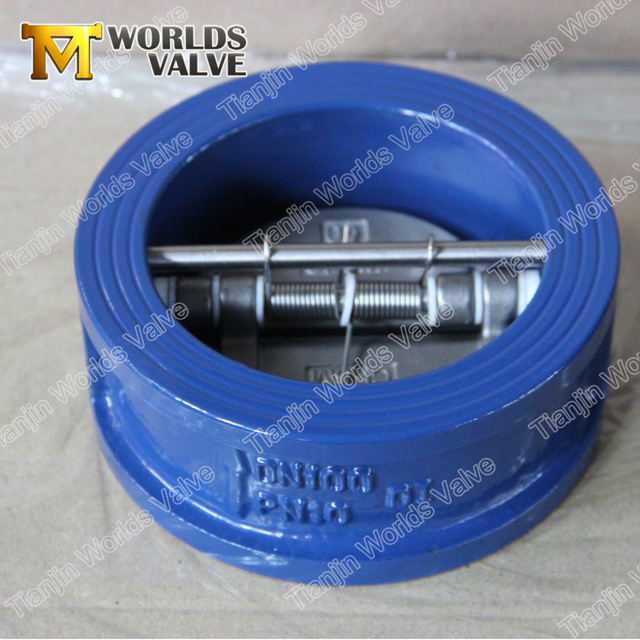 Wafer Dual Plate Resilient Seated Check Valve