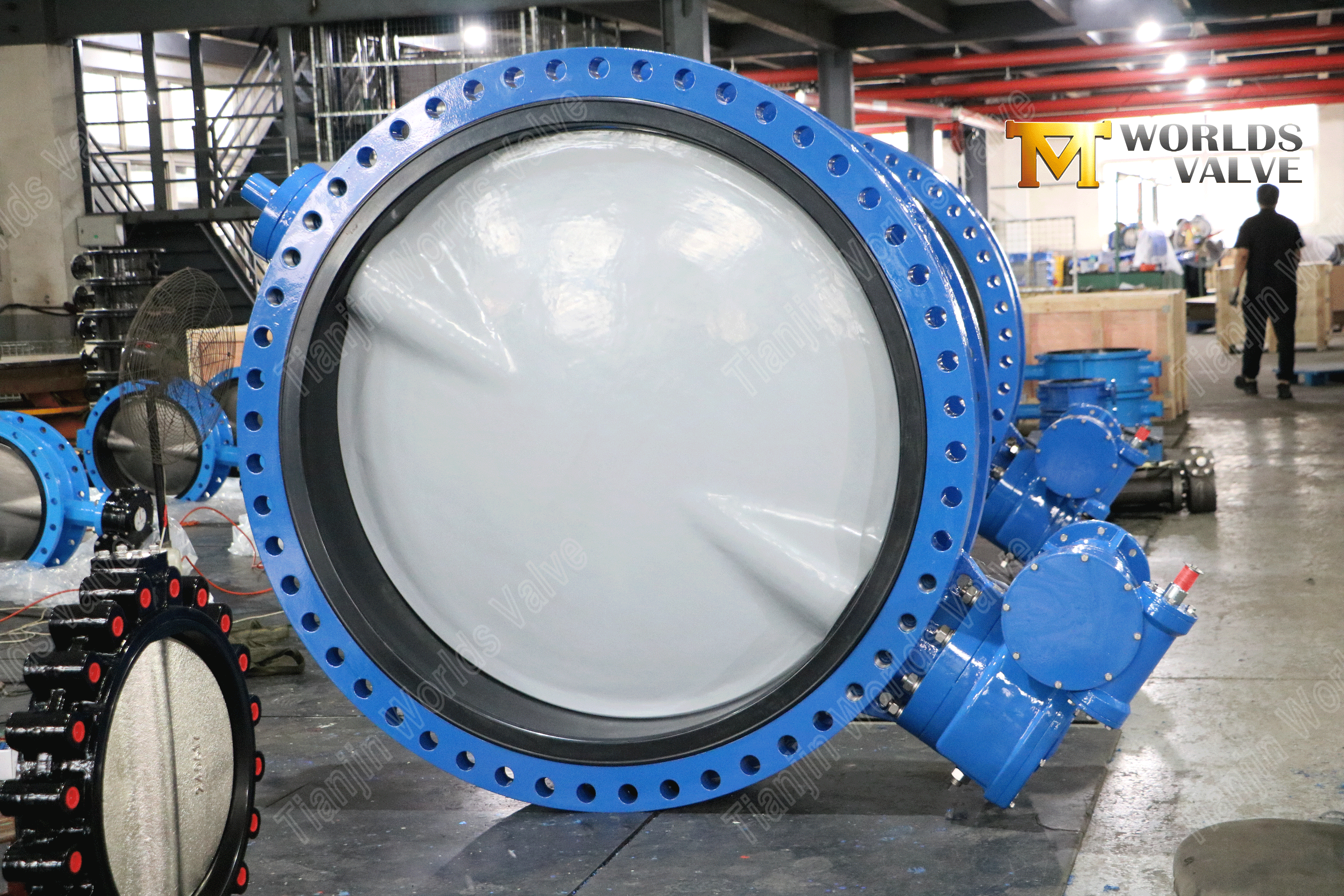 Water Treatment U Type Butterfly Valve Nylon 11 Coated Disc WRAS Approved Option (4)