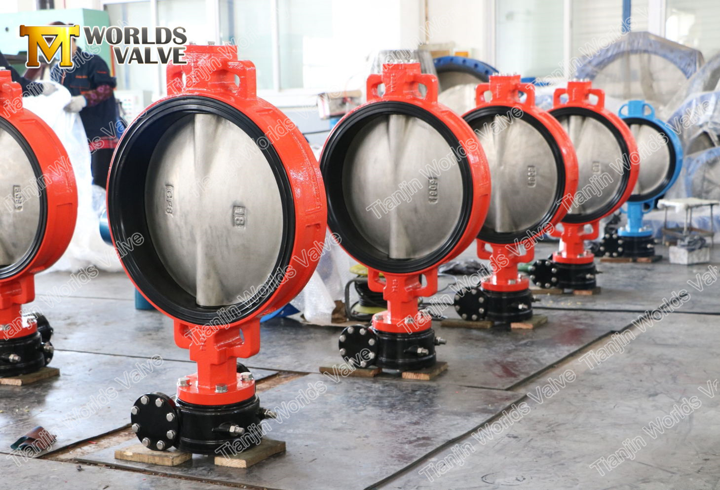 UNIVERSAL WAFER TYPE BUTTERFLY VALVE,SOFT EXCHANGEABLE RUBBER SEAT