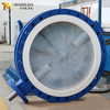 ISO 5211 actuated U-shape Butterfly Valves from Butterfly Valve Factory-Tianjin Worlds Valve Co., Ltd.