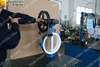 Gearbox PTFE liner Split body design Butterfly Valves with Chain Wheel Hand Operator