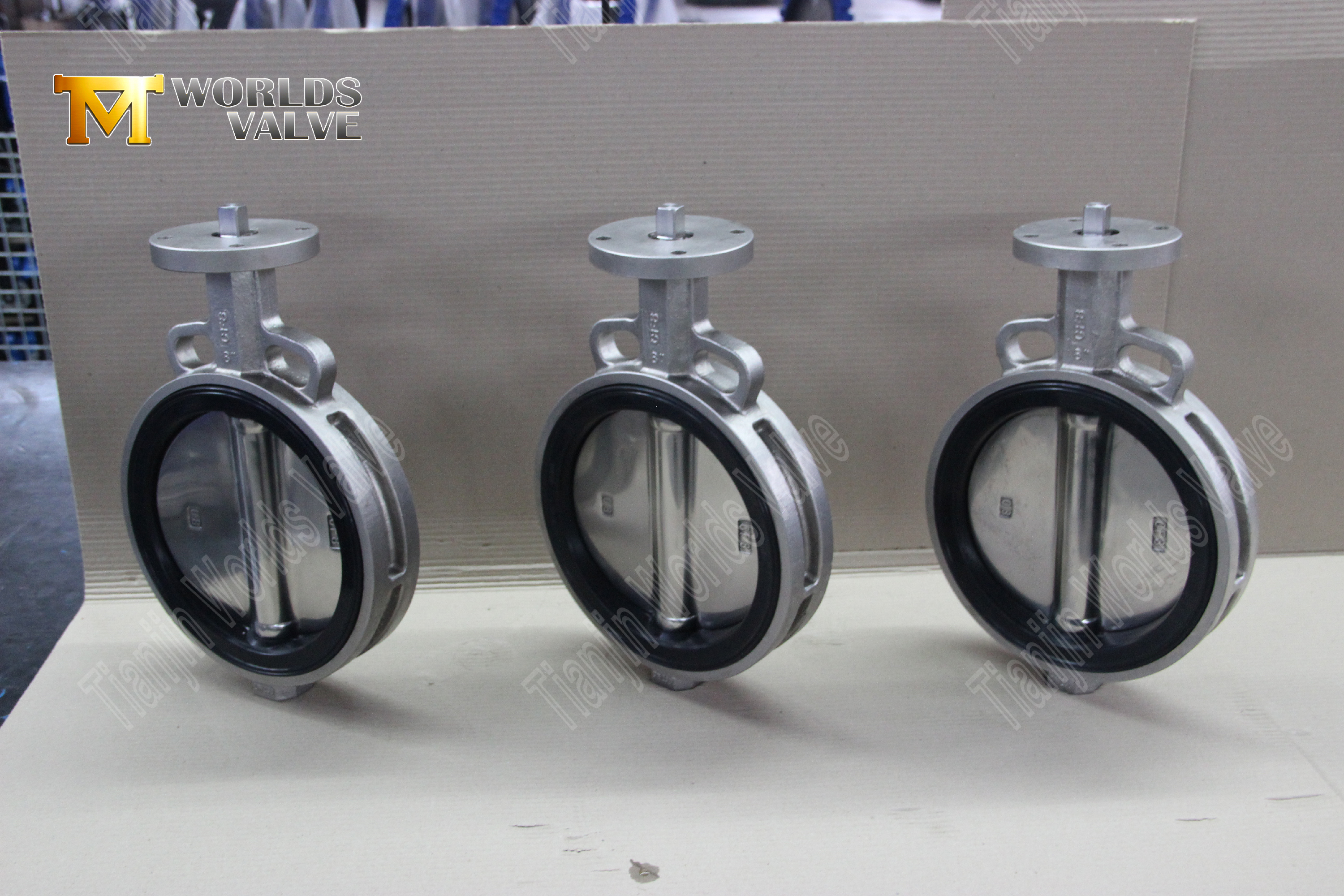 wafer type butterfly valve with Stainless Steel valve body & disc-2 (1)