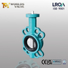 Rubber Seat & SS Disc Ductile Iron Wafer Butterfly Valve | Cost-Effective Industrial Solution