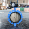 Concentric Single Flange Butterfly Valve with Rubber Soft Seat Face-to-face EN 558 Series 16,ISO 5752 Series 16