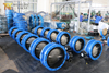 AWWA C504 Double Flanges Butterfly Valve with Rubber Liner