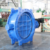  Eccentric Double Flanged Butterfly Valve with Electric Actuator