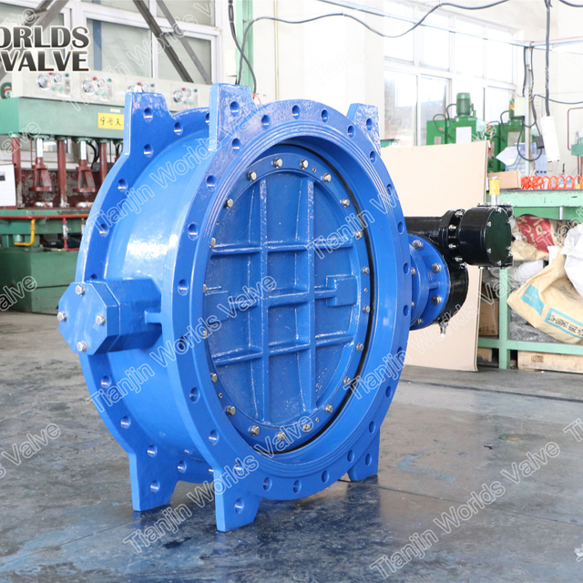 Eccentric Flanged Butterfly Valve with Akzonobel Epoxy Body & Disc