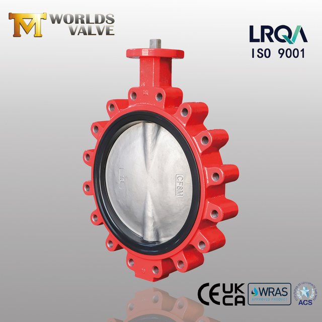 Lug Type Butterfly Valve with Replaceable EPDM Seat | DI Body CF8M Disc | OEM Supplier China-Tianjin Worlds Valve Co.,Ltd.